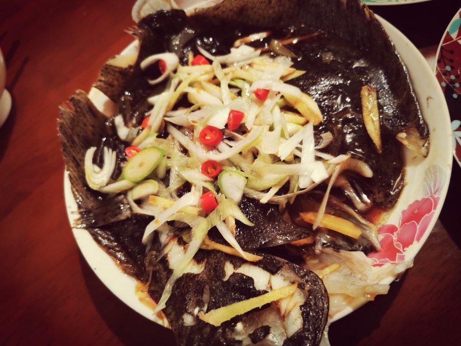 清蒸多宝鱼（黄鱼、鲈鱼、桂鱼……）