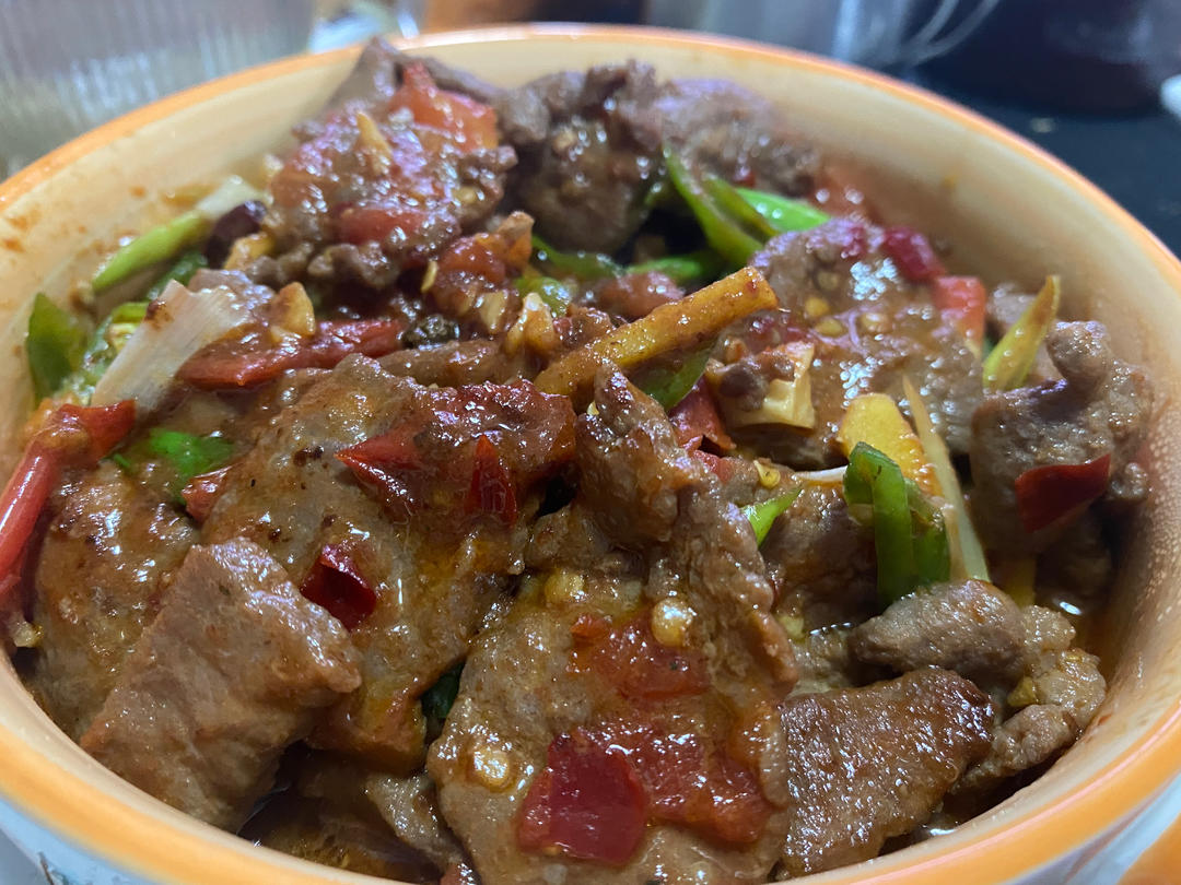 番茄剁椒牛肉