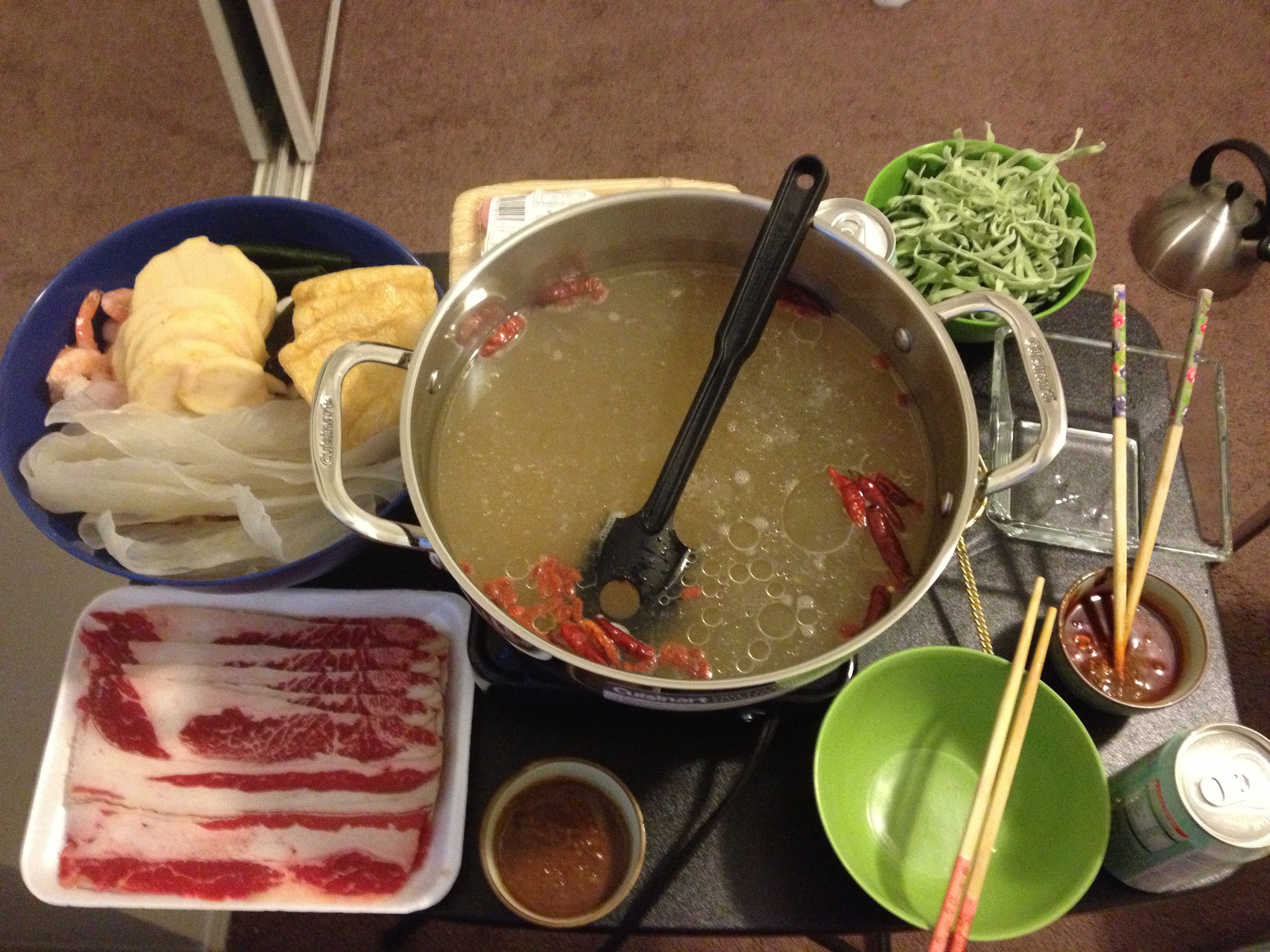 三鲜火锅