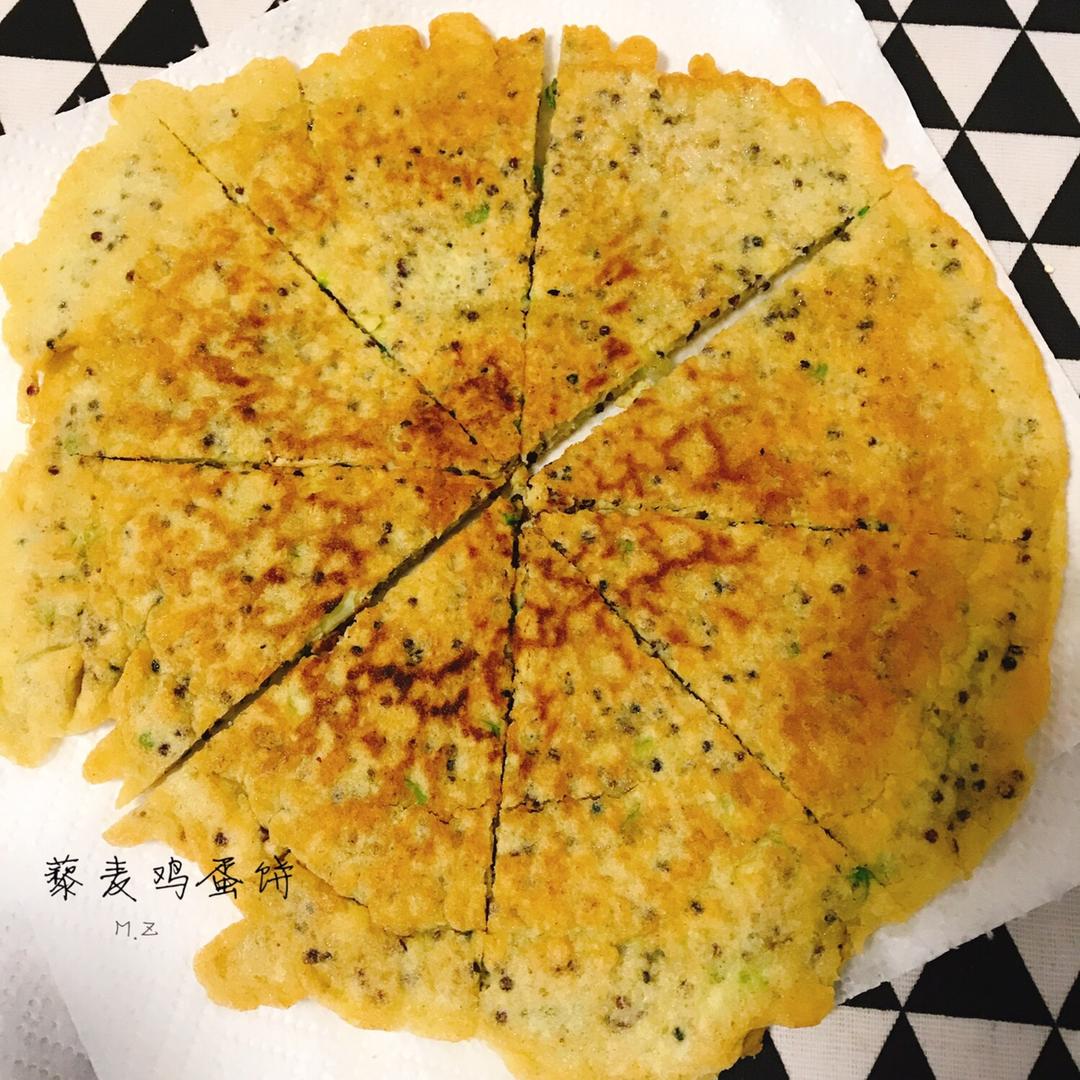 【每周食谱】三色藜麦鸡蛋饼