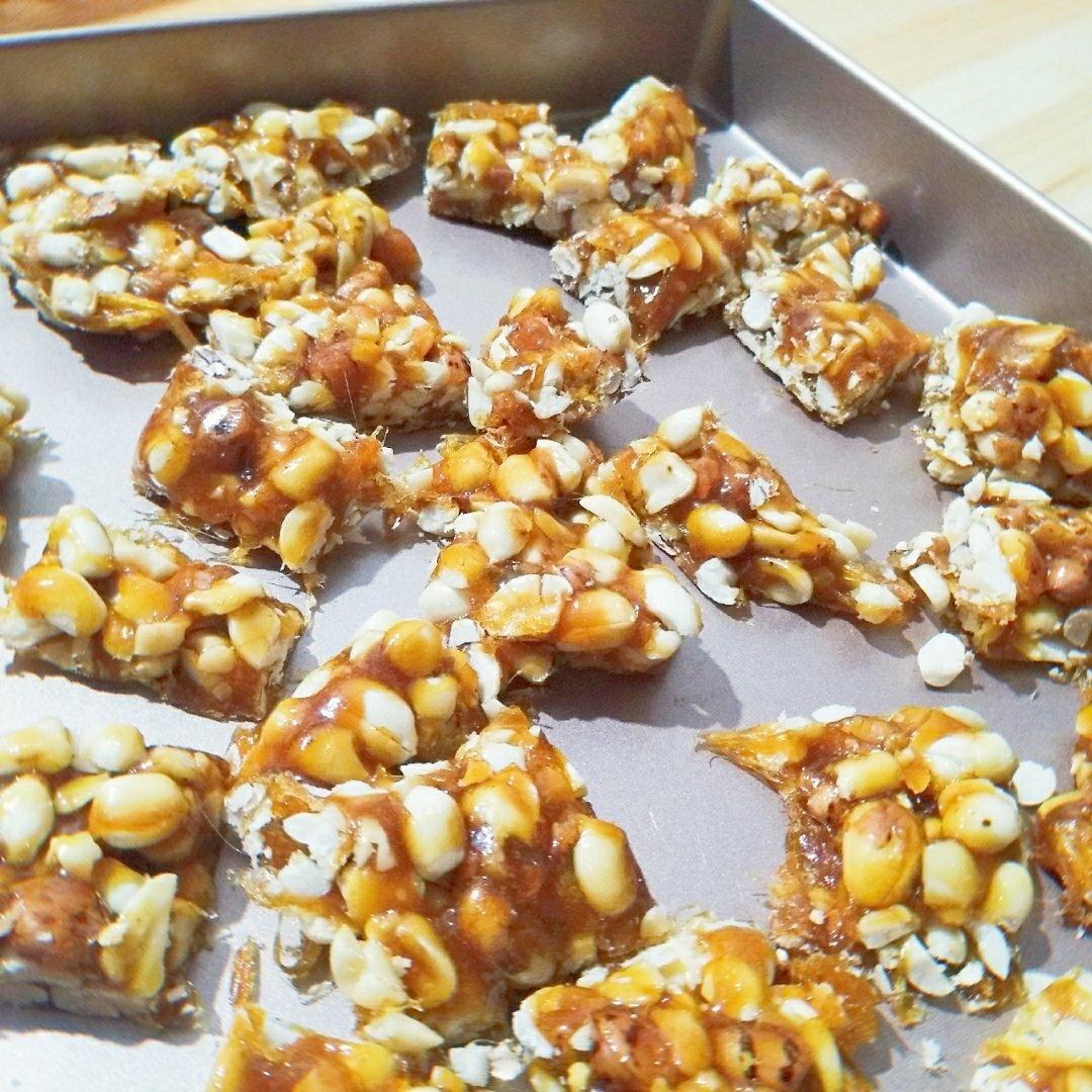 无水无油香脆花生糖