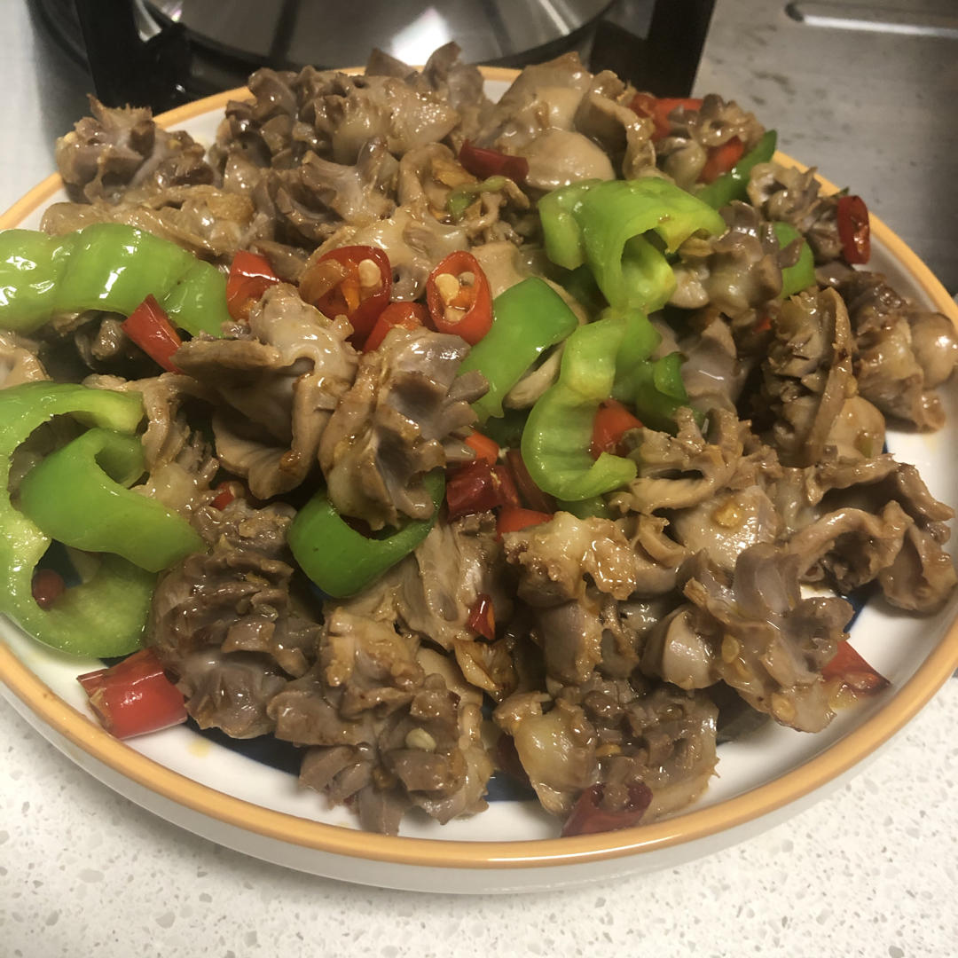 湖南口味香辣鸡胗