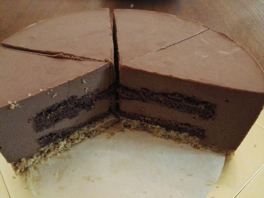 浓郁巧克力慕斯蛋糕（6寸）