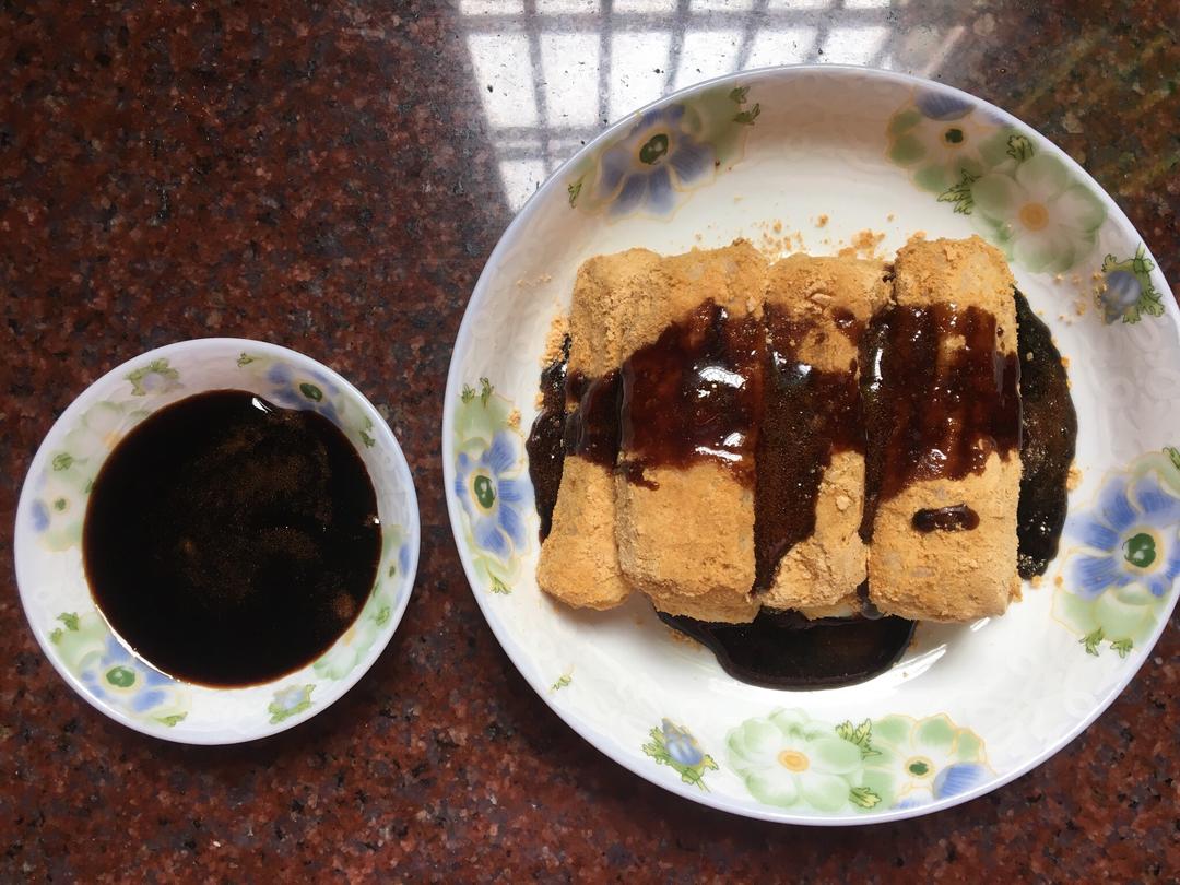 红糖糍粑的做法
