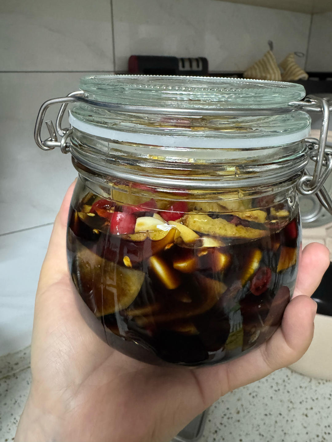 三步爽口酸酸辣辣腌萝卜片小咸菜