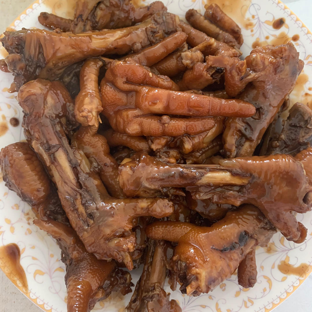 秘制红烧鸡爪
