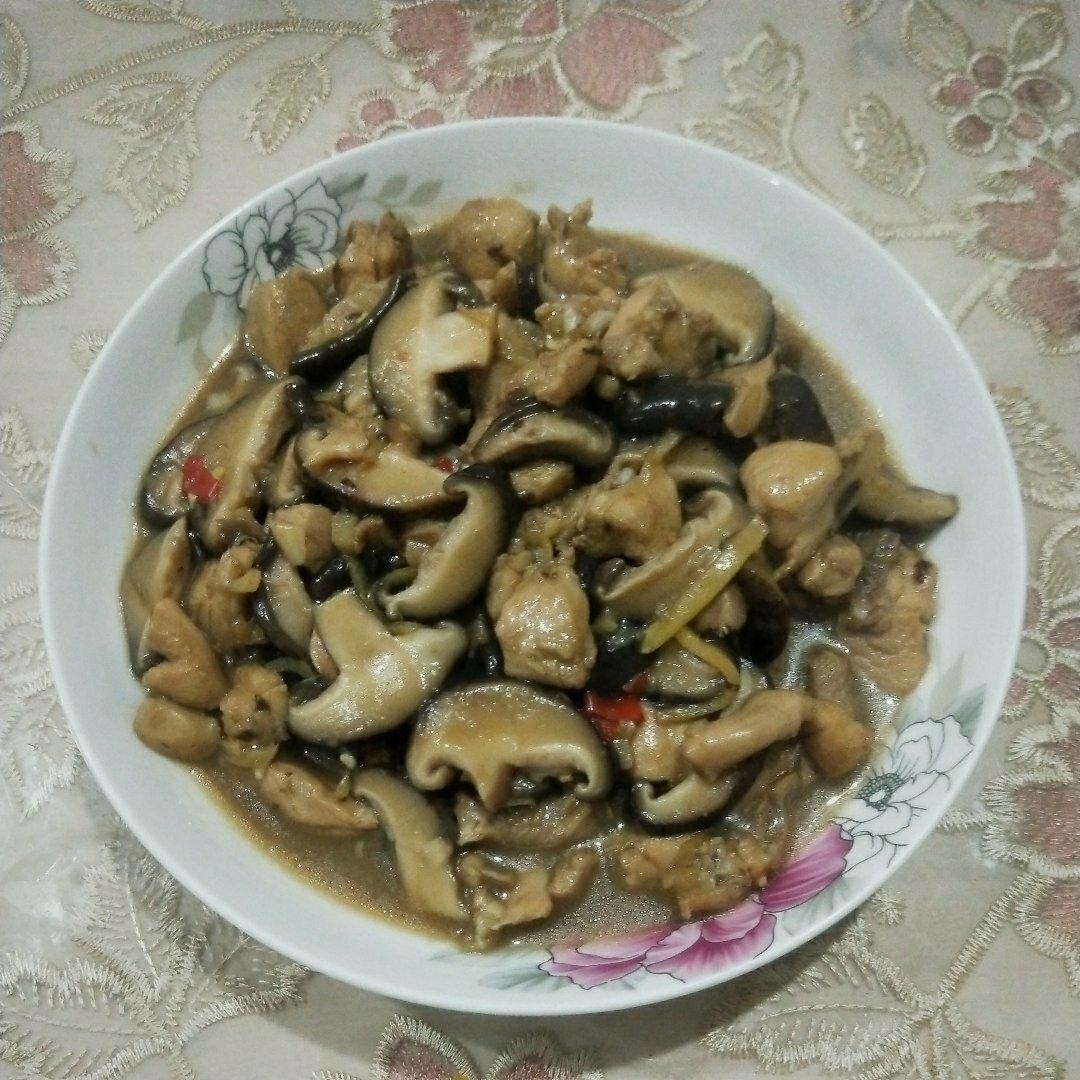 香菇蒸滑鸡