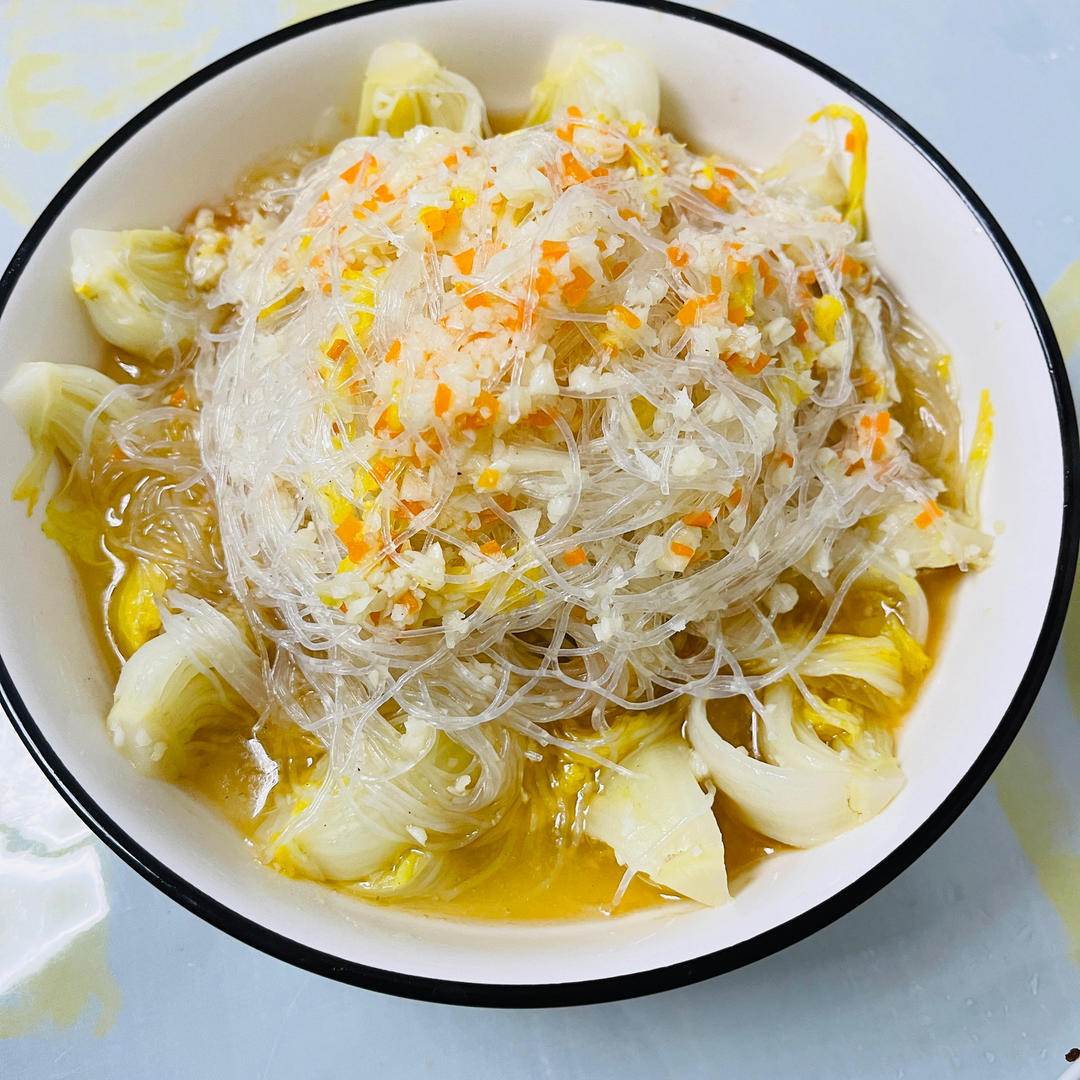 蒜蓉粉丝娃娃菜