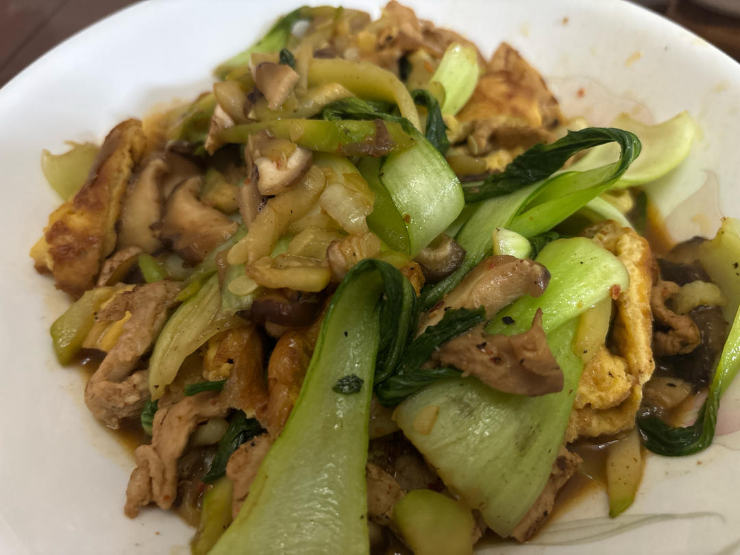 堂妈小厨——简易韩式炒杂菜