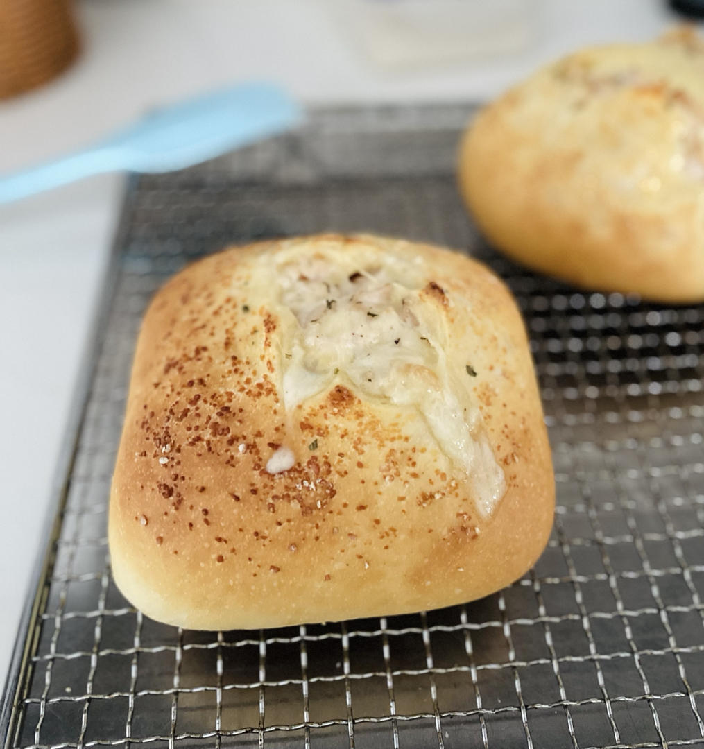 芝士熏鸡面包（万用方子）