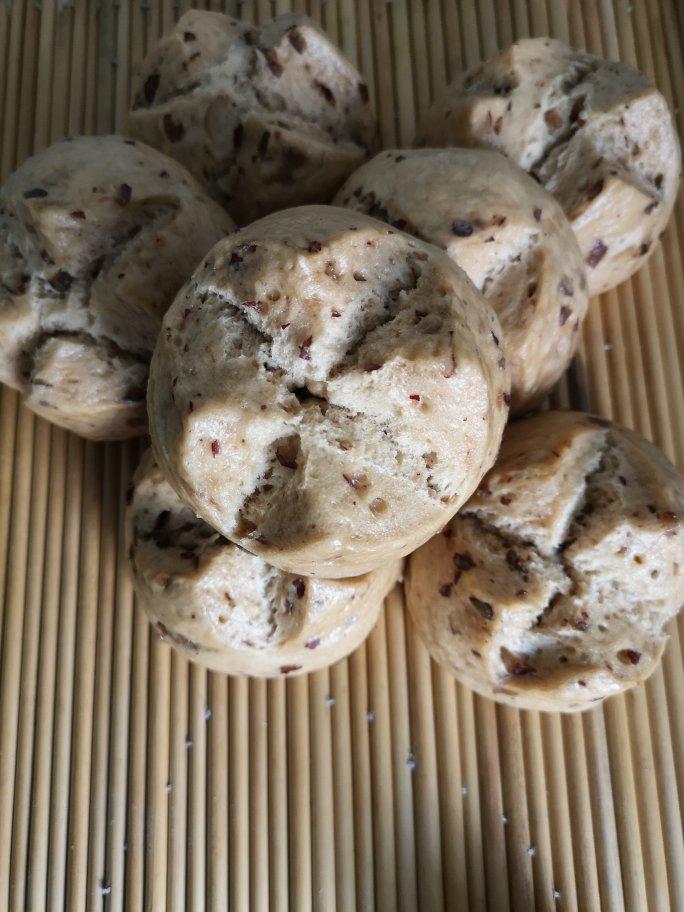 一次发酵红枣开花馒头