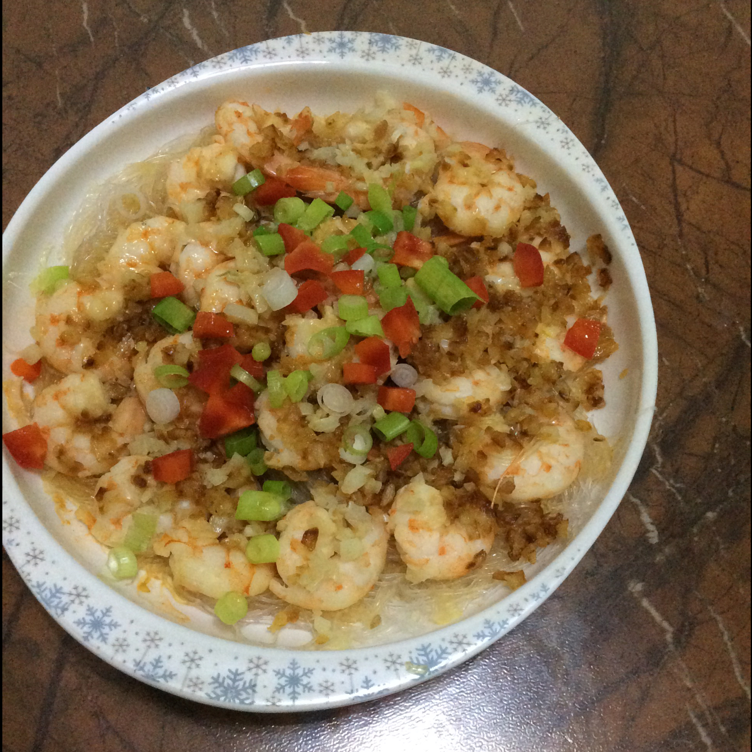 蒜蓉粉丝蒸大虾