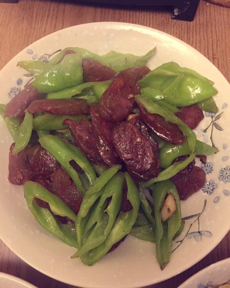 青椒炒腊肉