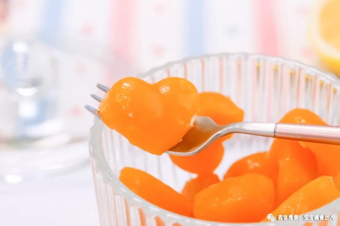 橙汁QQ糖 宝宝辅食食谱的做法