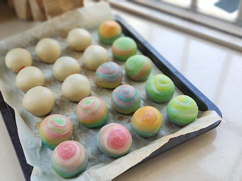 🌈免揉，免松弛，超高颜值小马宝莉彩虹蛋黄酥（含详细操作视频）