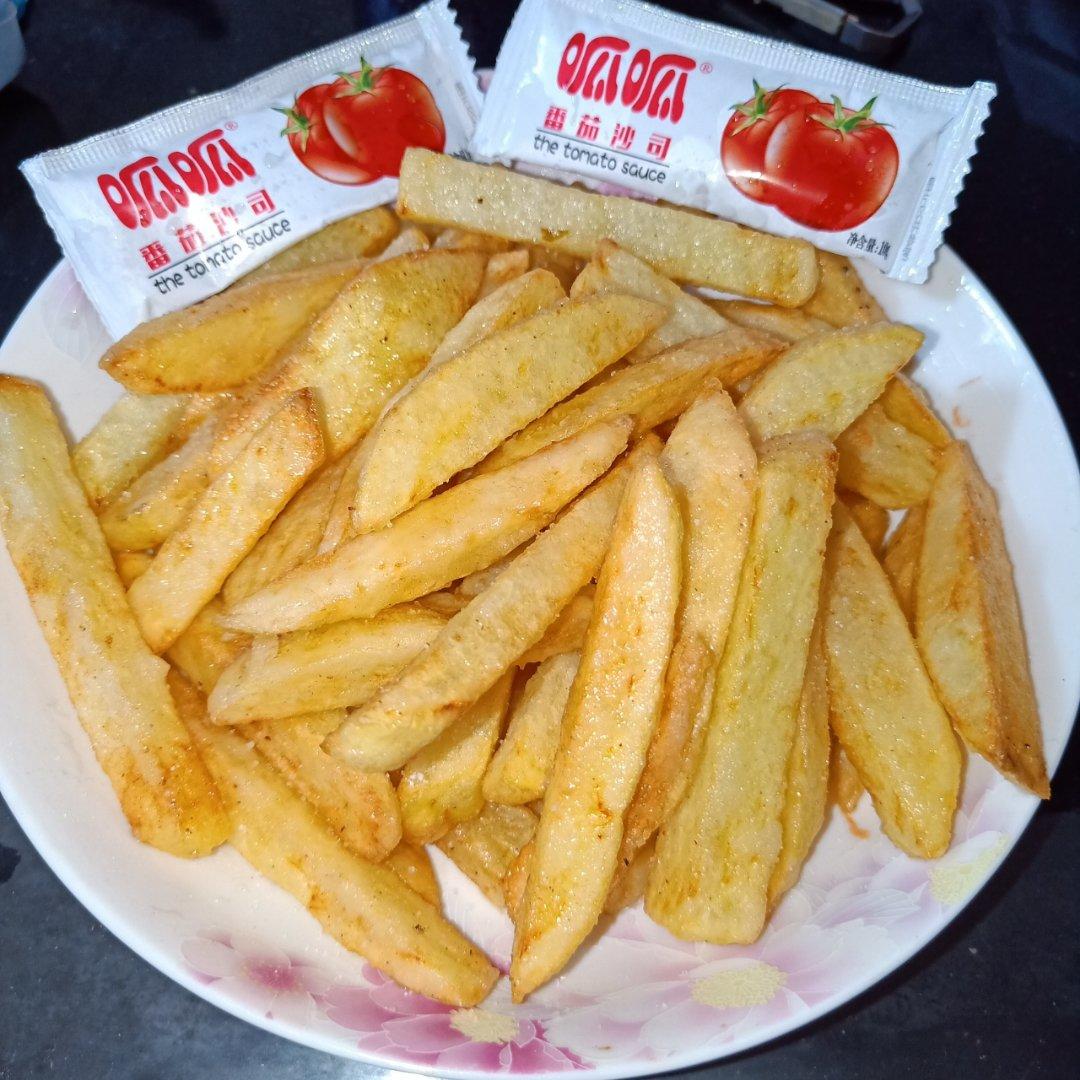 自制炸薯条🍟
