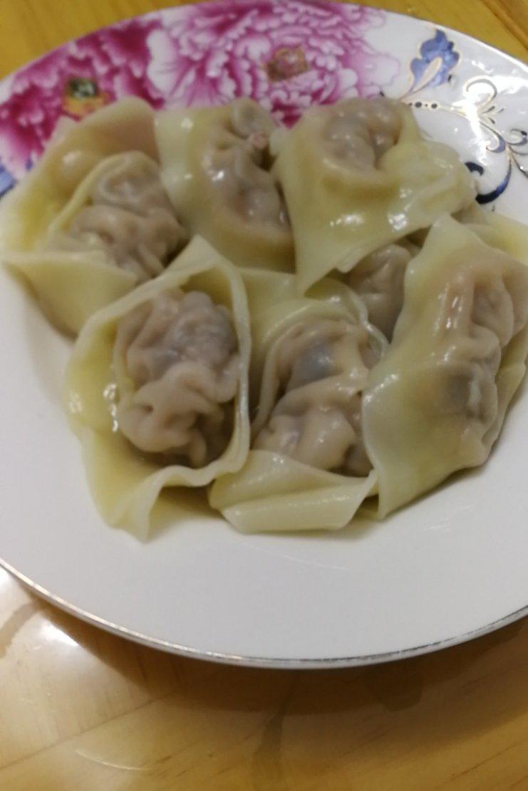 茄子猪肉馅水饺