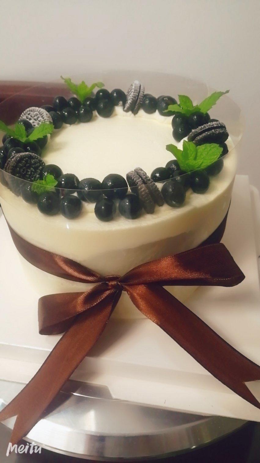 芝士就是力量——蓝莓奥利奥冻芝士蛋糕