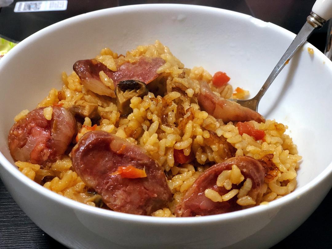 懒人煲仔饭（电饭锅）