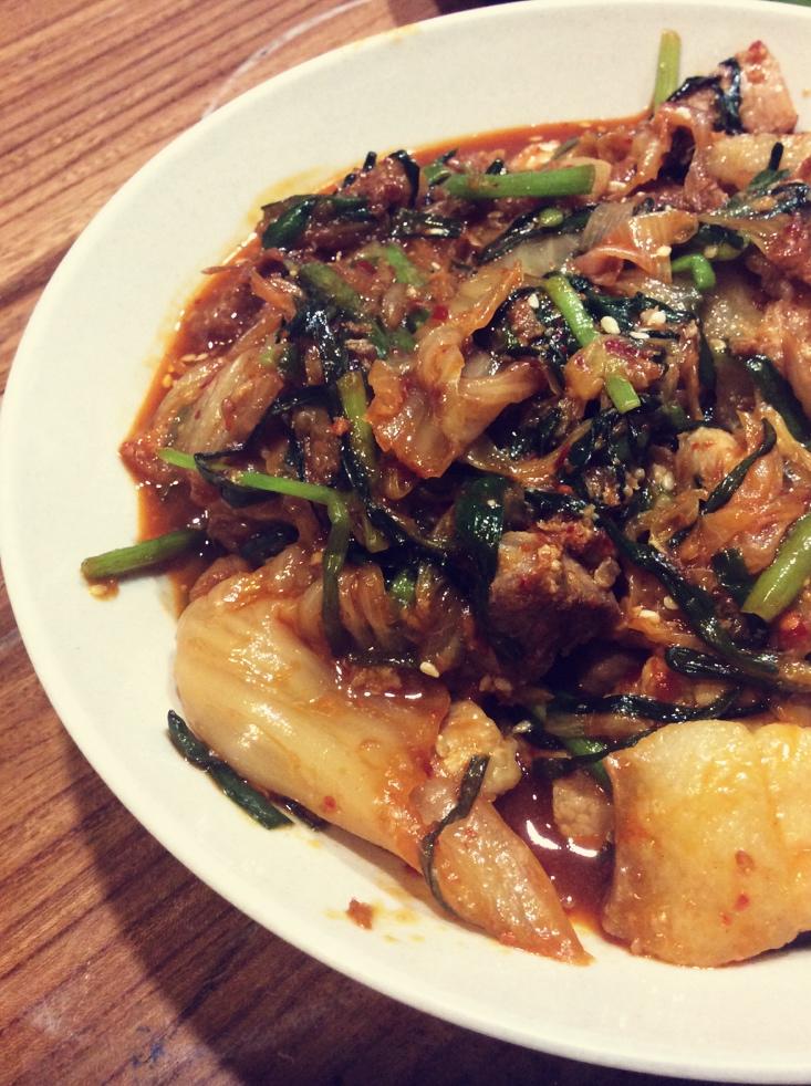 下厨房用户hmog做的猪肉泡菜盖饭