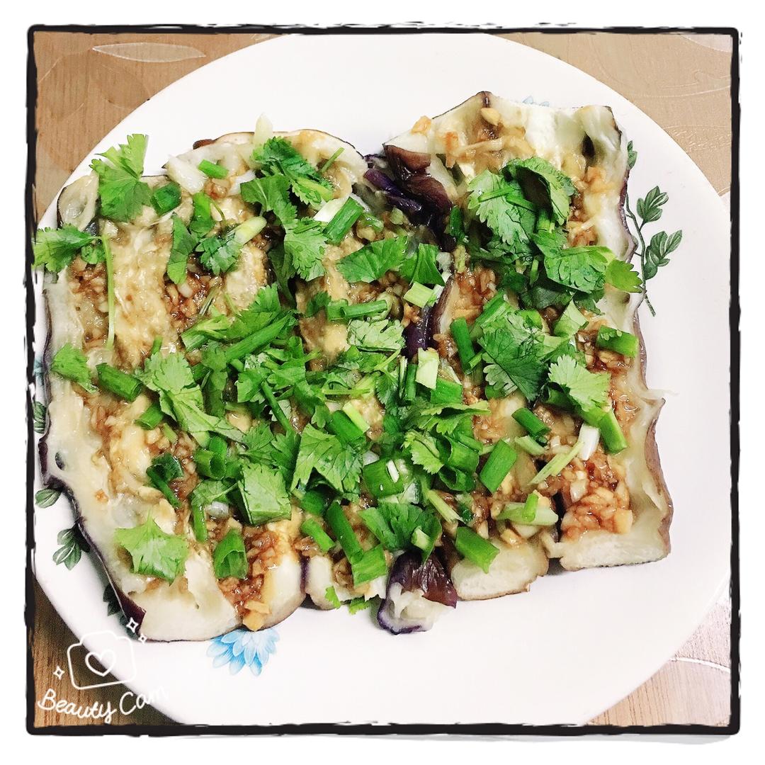 【微波炉烤茄子】