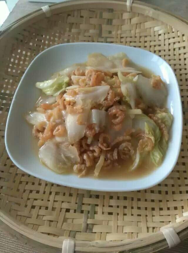 虾米烧白菜的做法