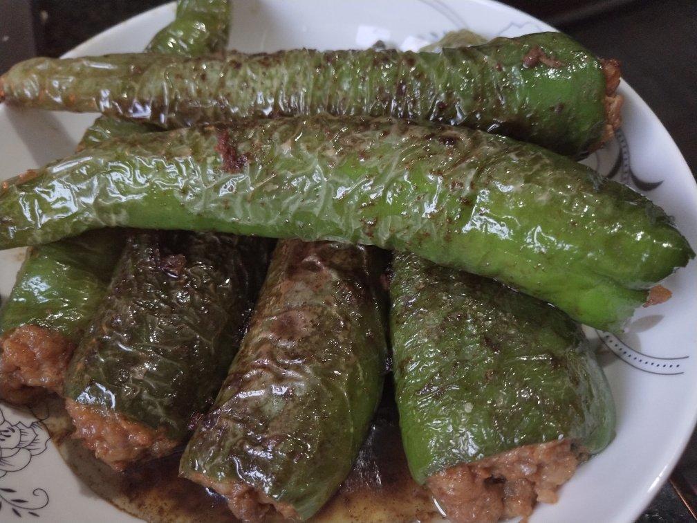 下饭菜肴--青椒酿肉