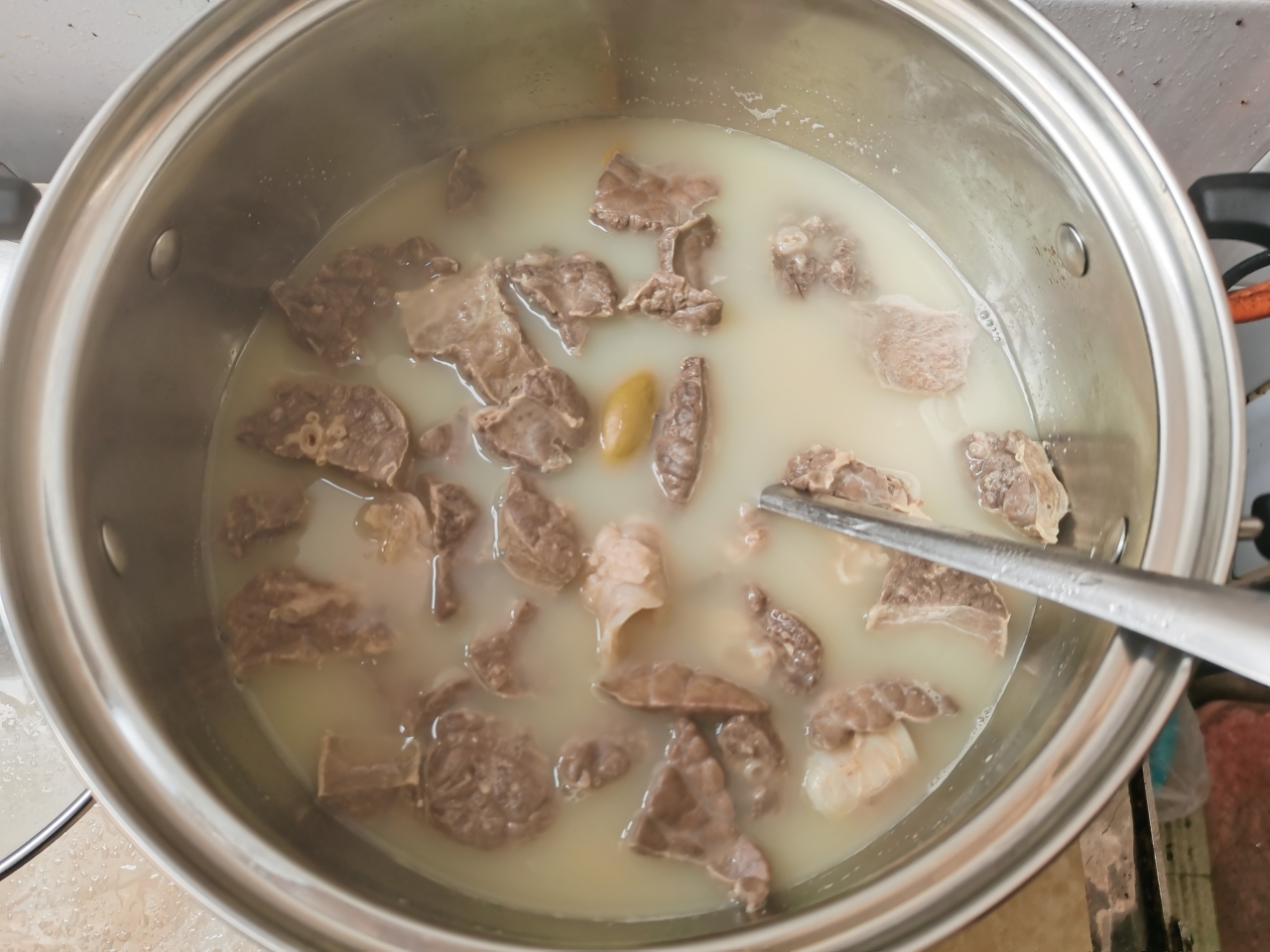 猪肺橄榄汤-润肺止咳汤的做法