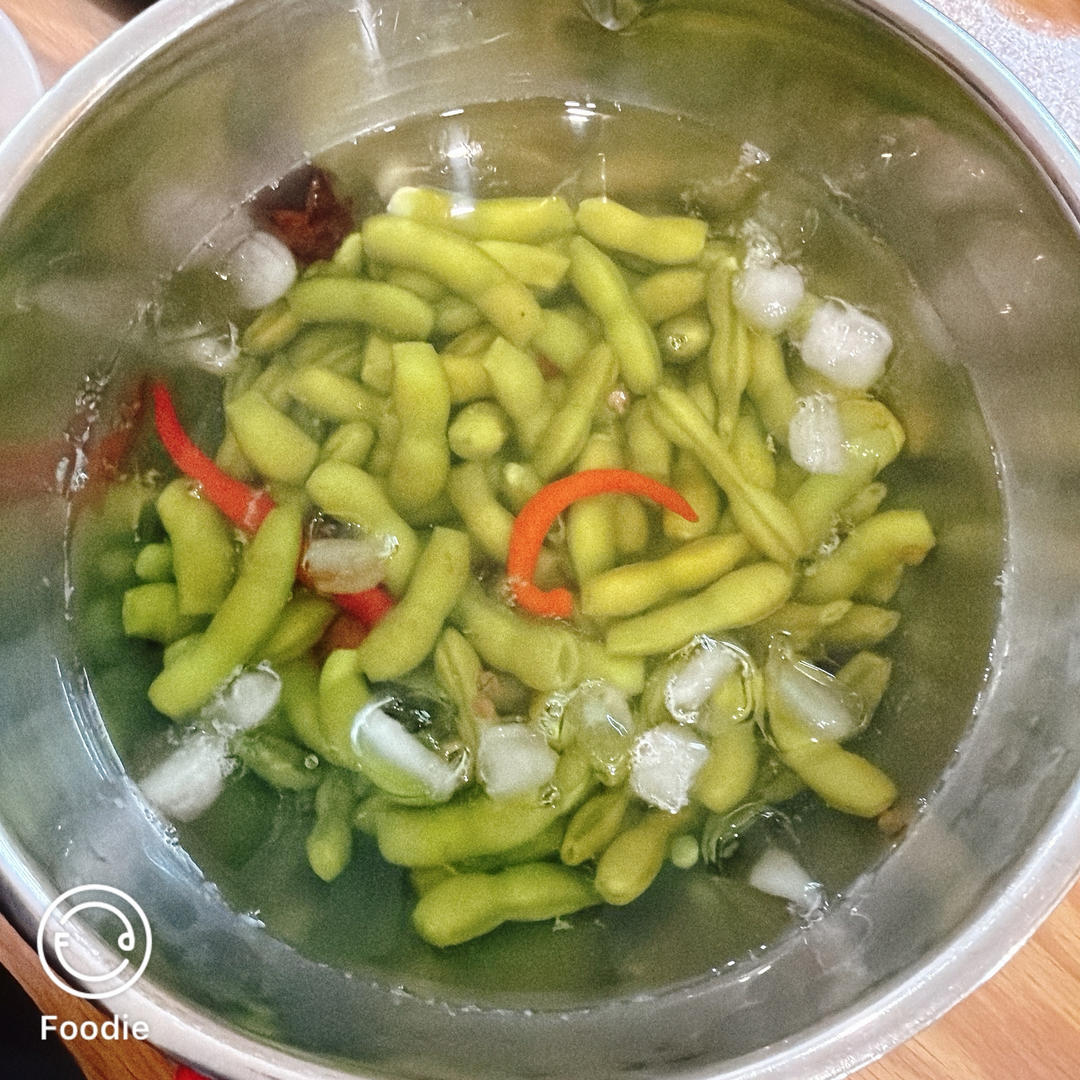 张姐-盐水毛豆（简单快捷下酒菜）