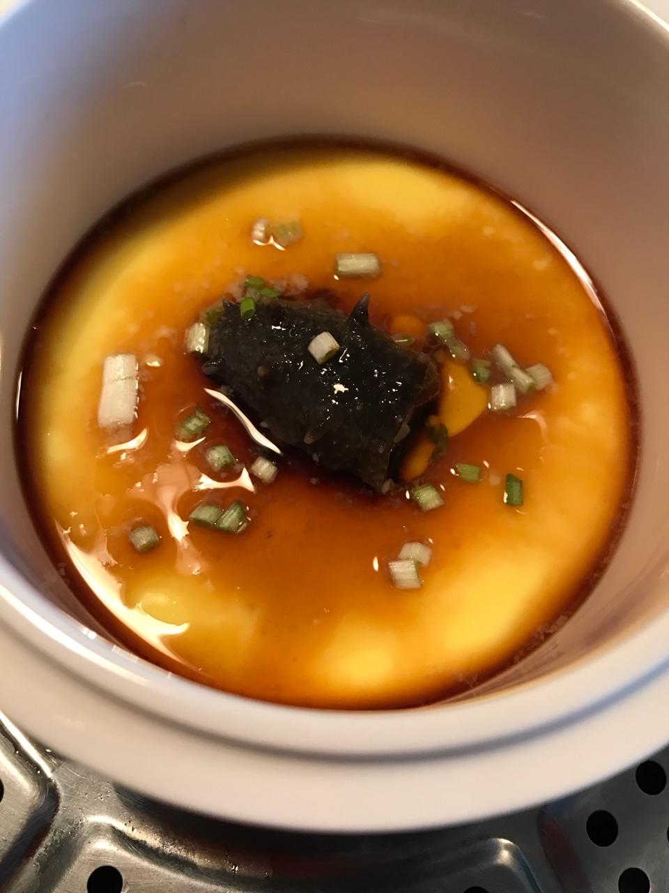 海参蒸蛋