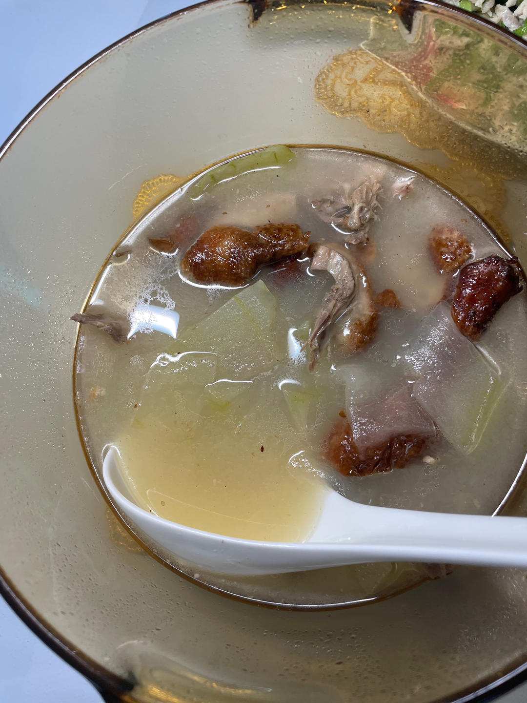 吃不完的烤鸭版-冬瓜老鸭汤