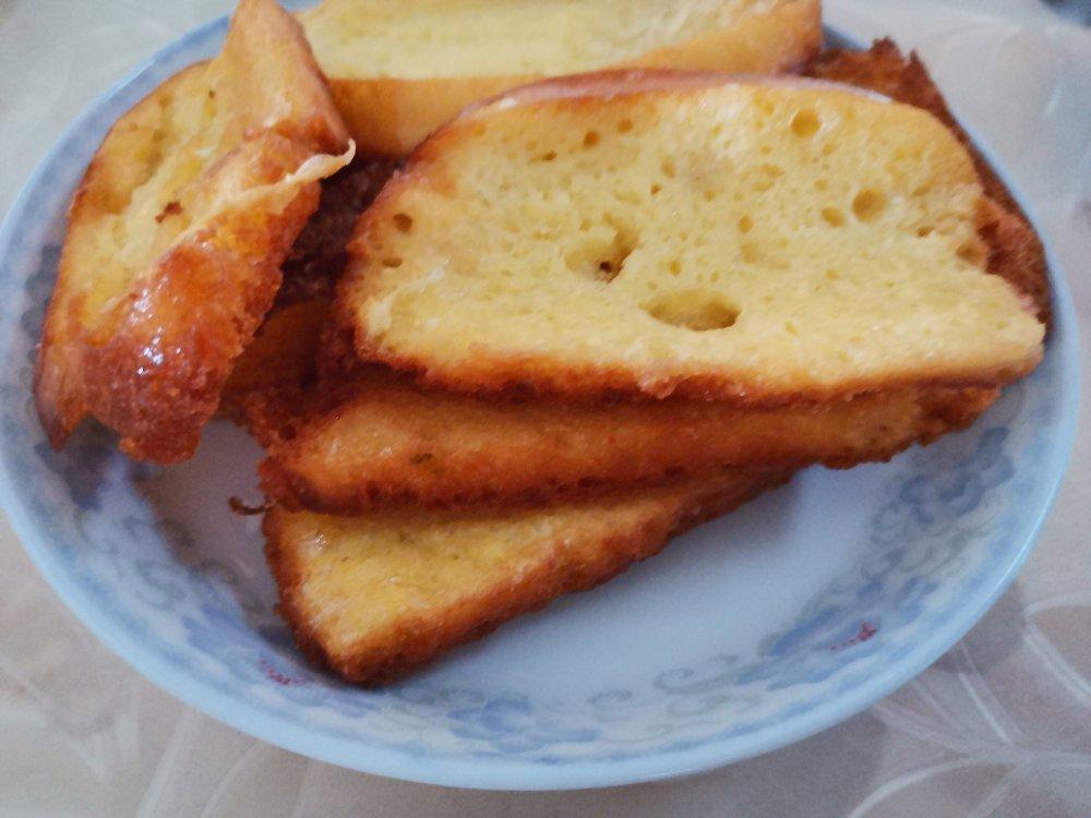 剩馒头也有春天，炸馒头片儿！~懒人早餐