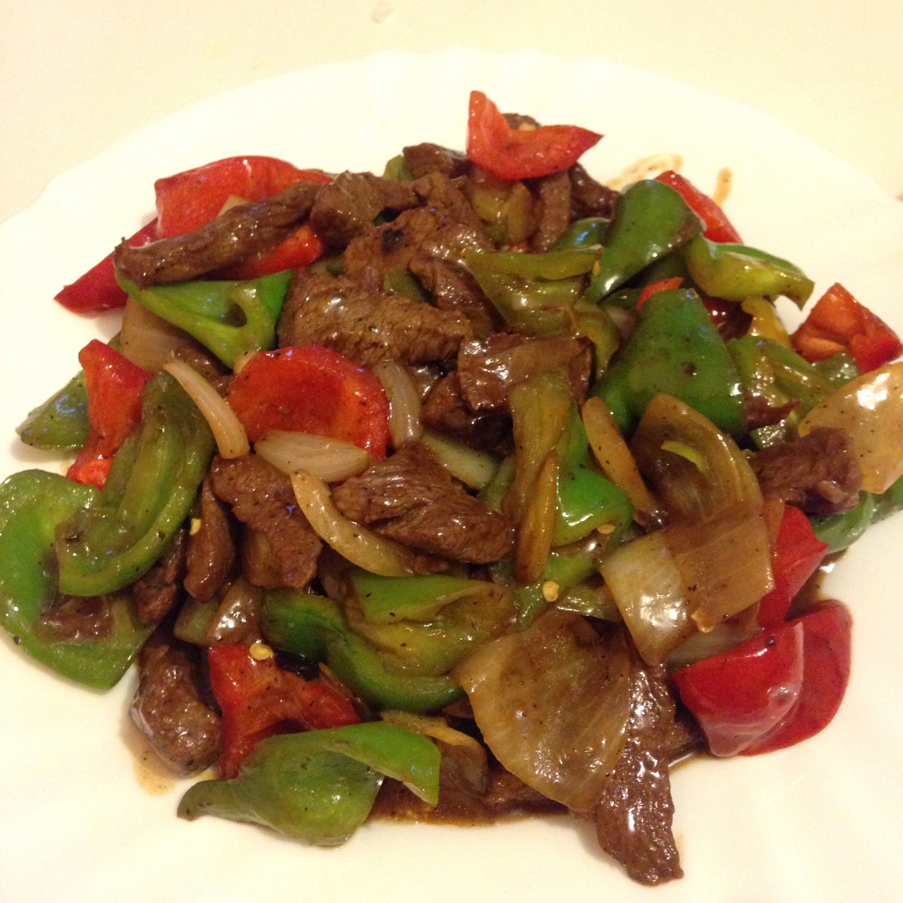 黑椒牛柳