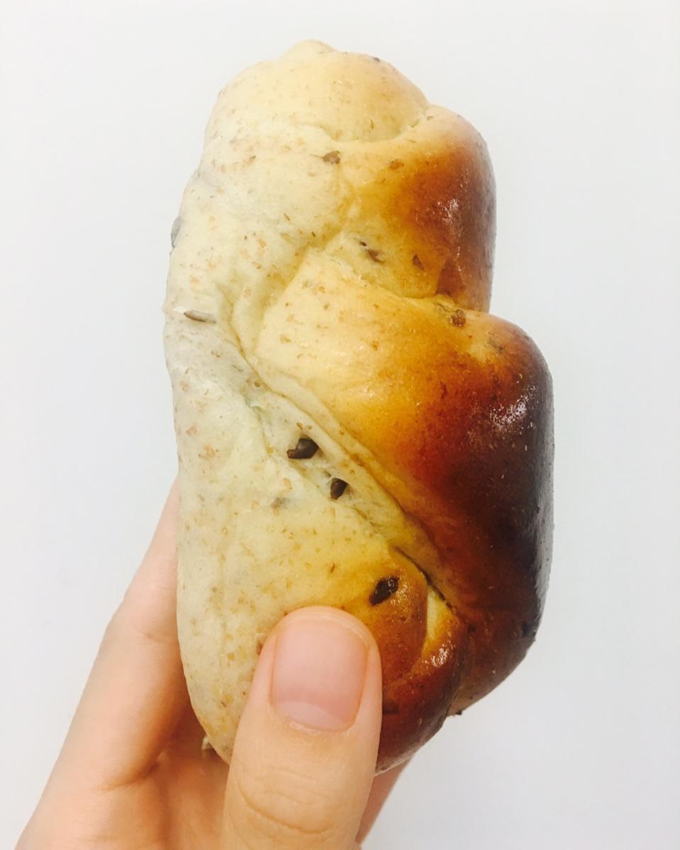 全麦牛奶蜜豆软欧