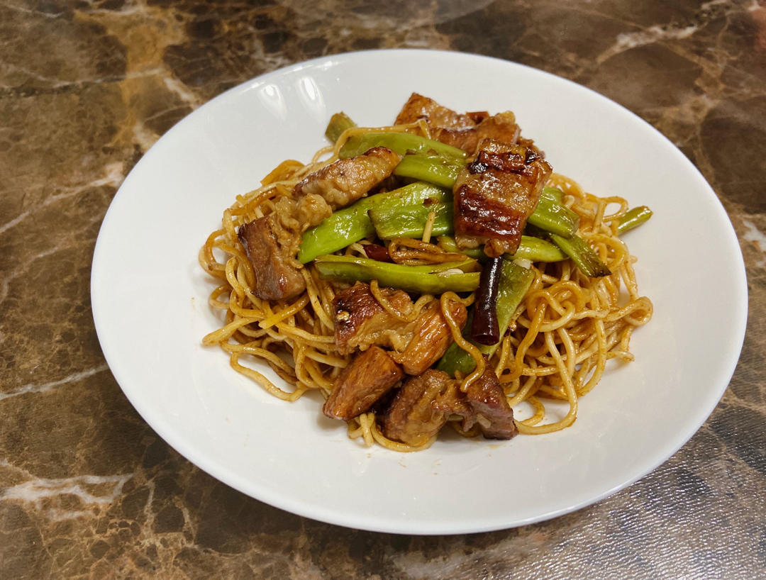 豆角焖面