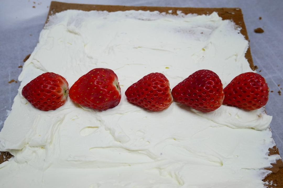 圣诞麋鹿蛋糕卷