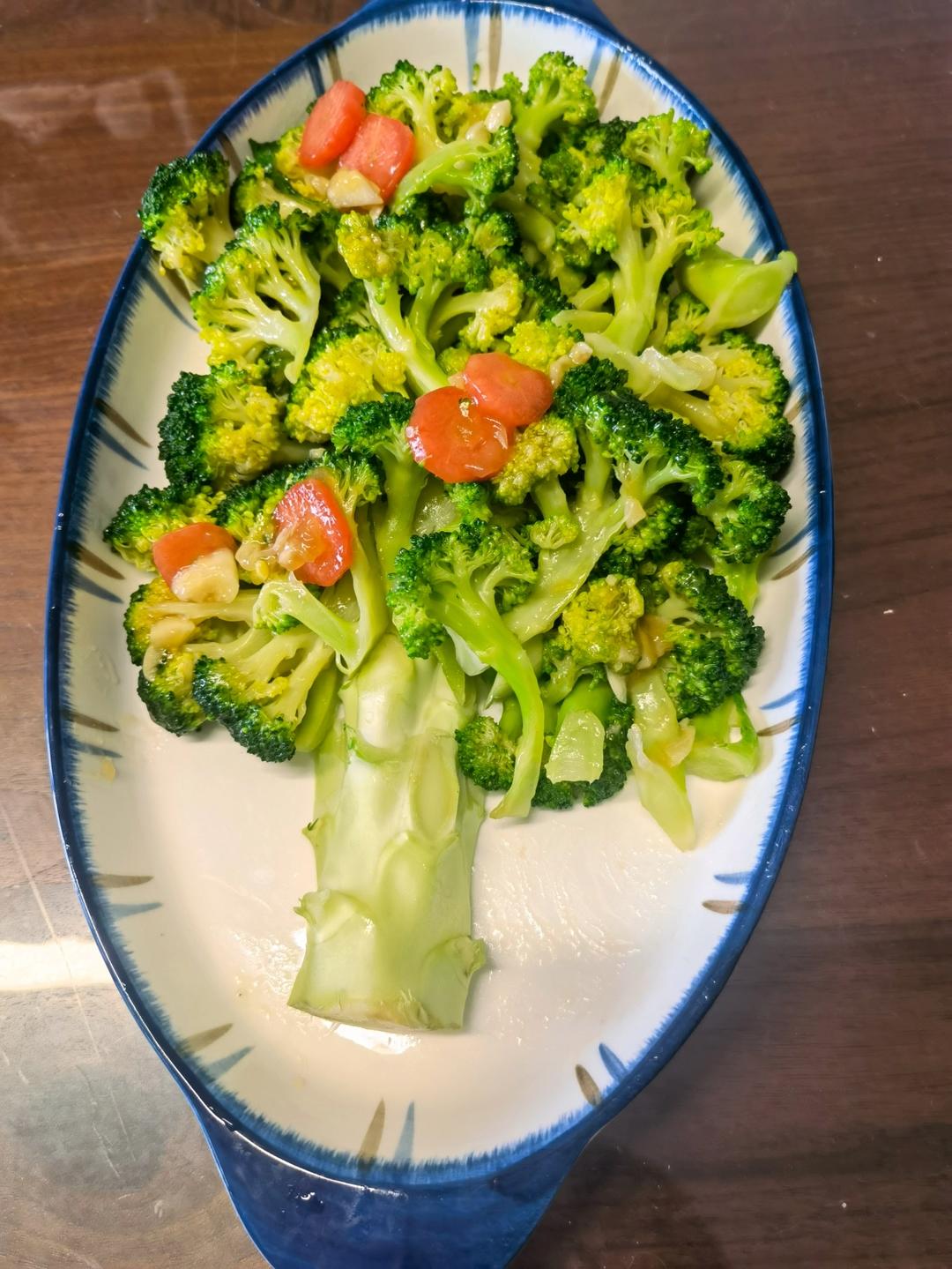 年夜菜之吉祥发财树（辣汁西兰花）