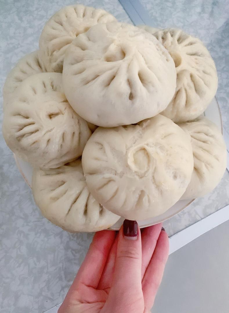 黑全麦豪华素馅蒸饺（包子）