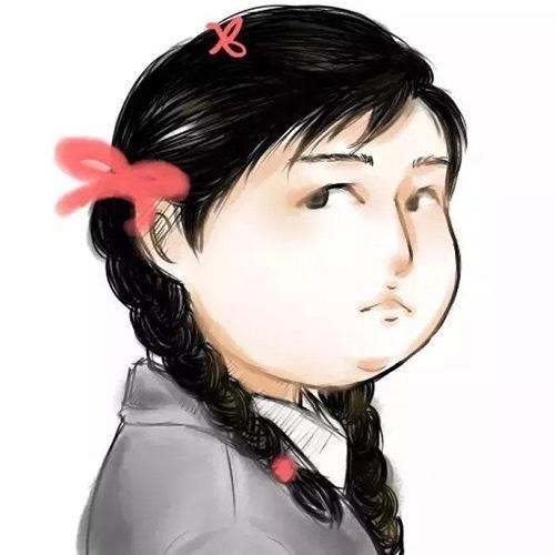 努力减肥的胖妹纸