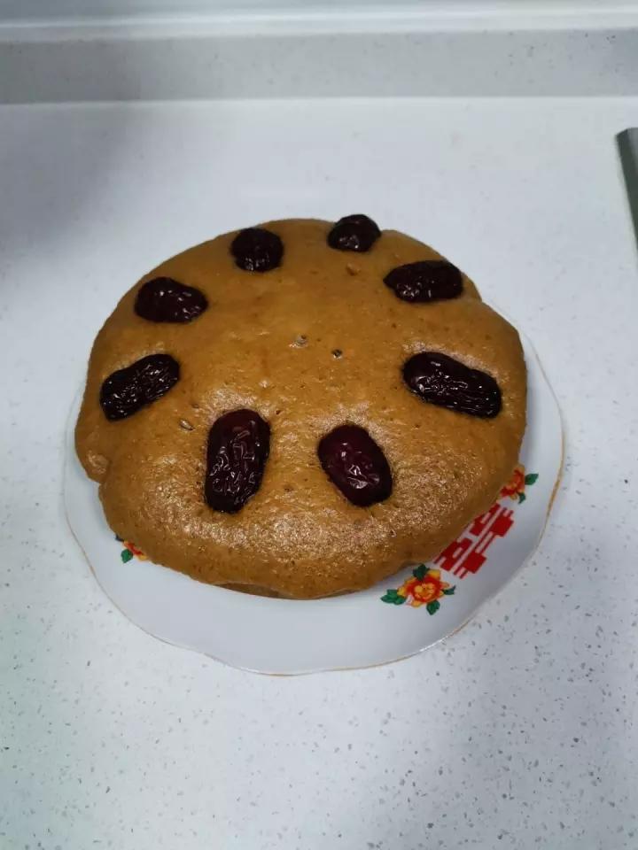 一口正宗的红糖发糕