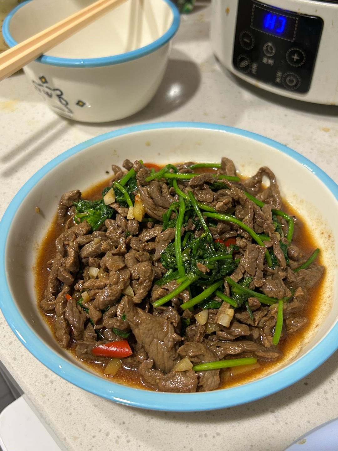 香菜牛肉