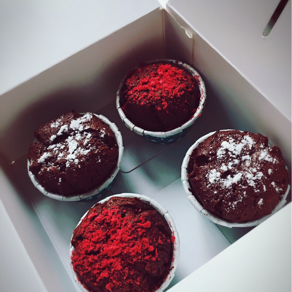 布朗尼杯子蛋糕