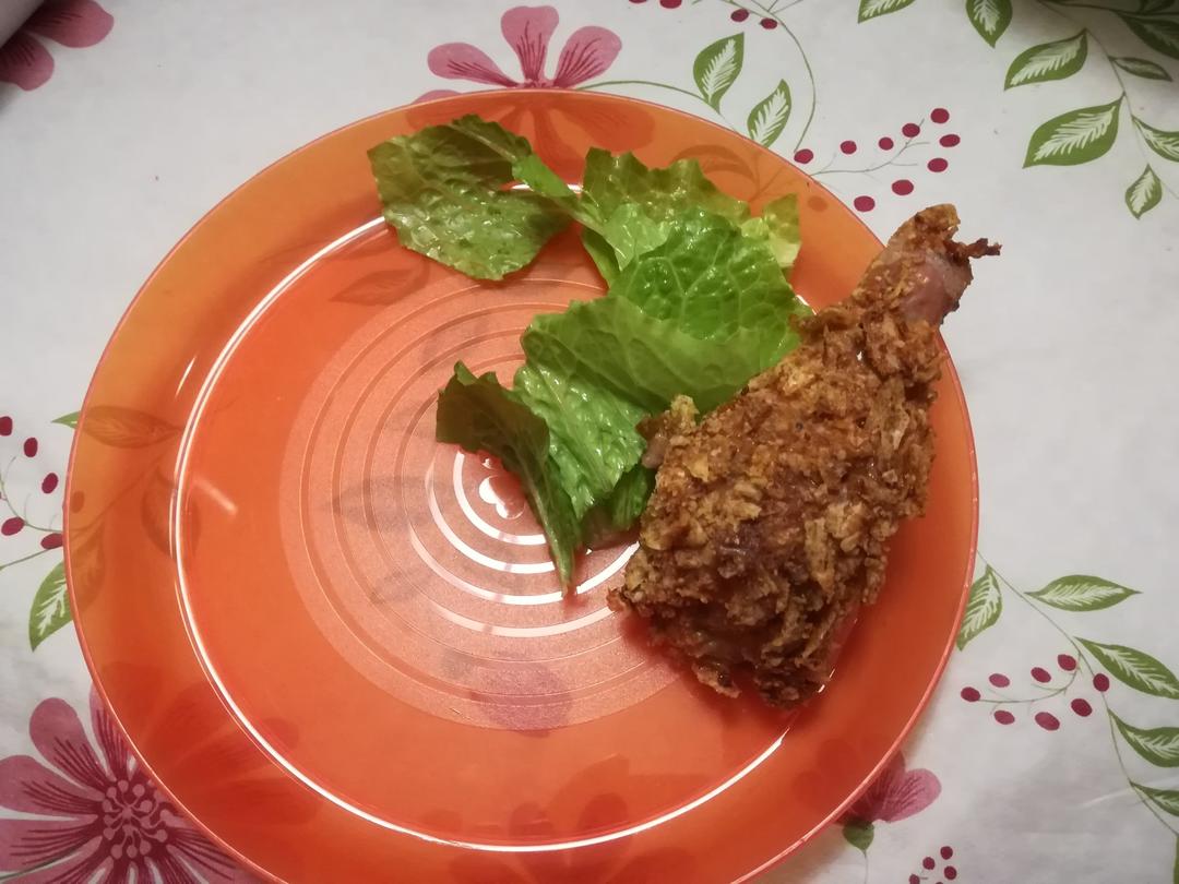 脆皮烤鸡腿