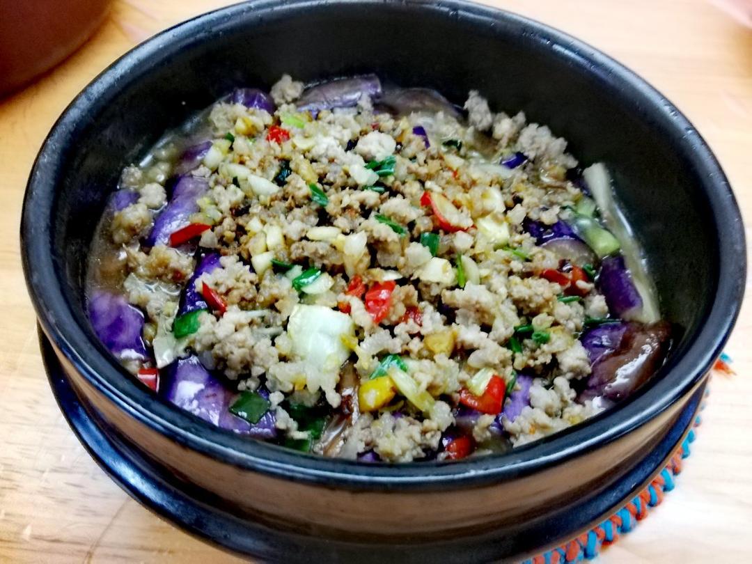 超级下饭菜～砂锅茄子煲