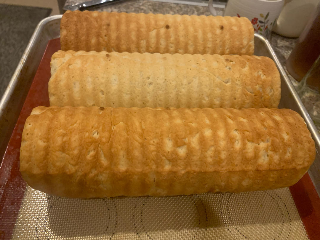 湯种怀旧港式車輪包 ( Hong Kong Wheel-shape bread )