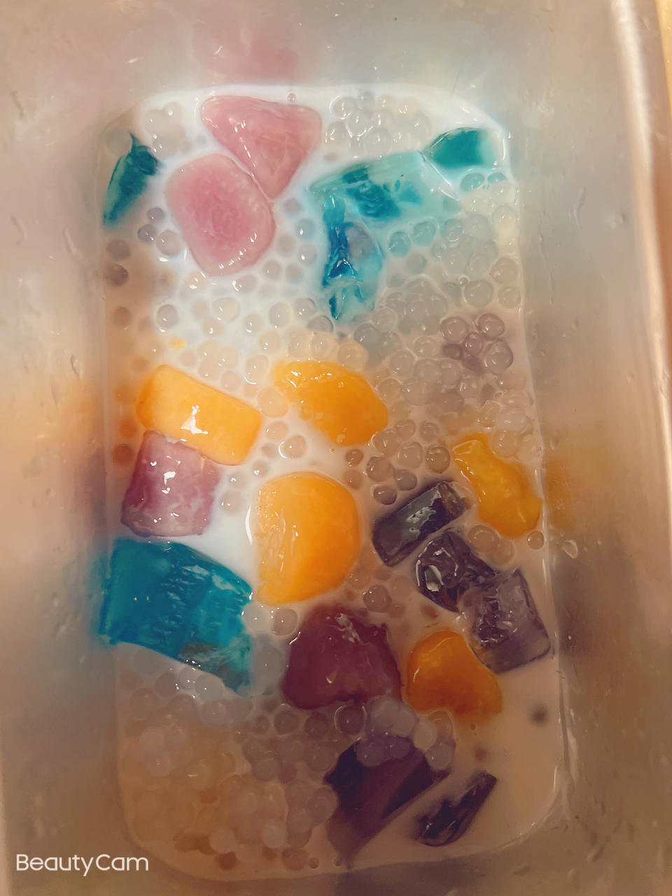 🔥吃一次就爱上❗️碟豆花梦幻凉粉❗️