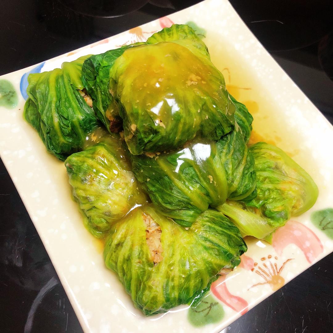 菜包肉的做法步骤图 菜包肉怎么做好吃 Morlise 下厨房