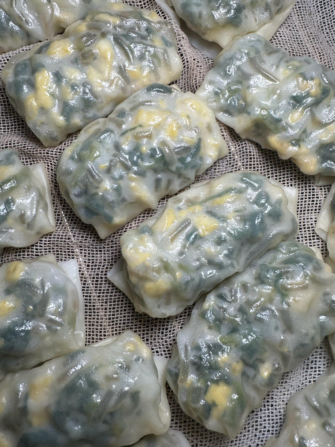 菠菜卷（饺子皮版）