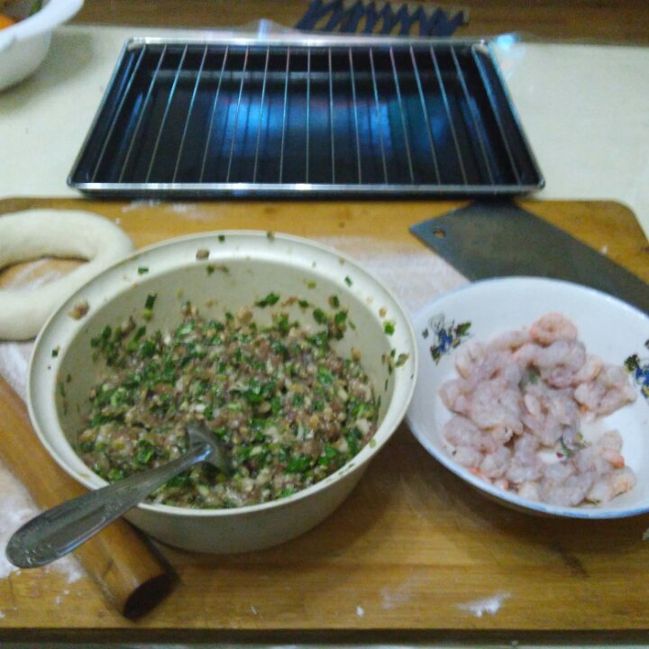 韭菜虾仁鲜肉水饺