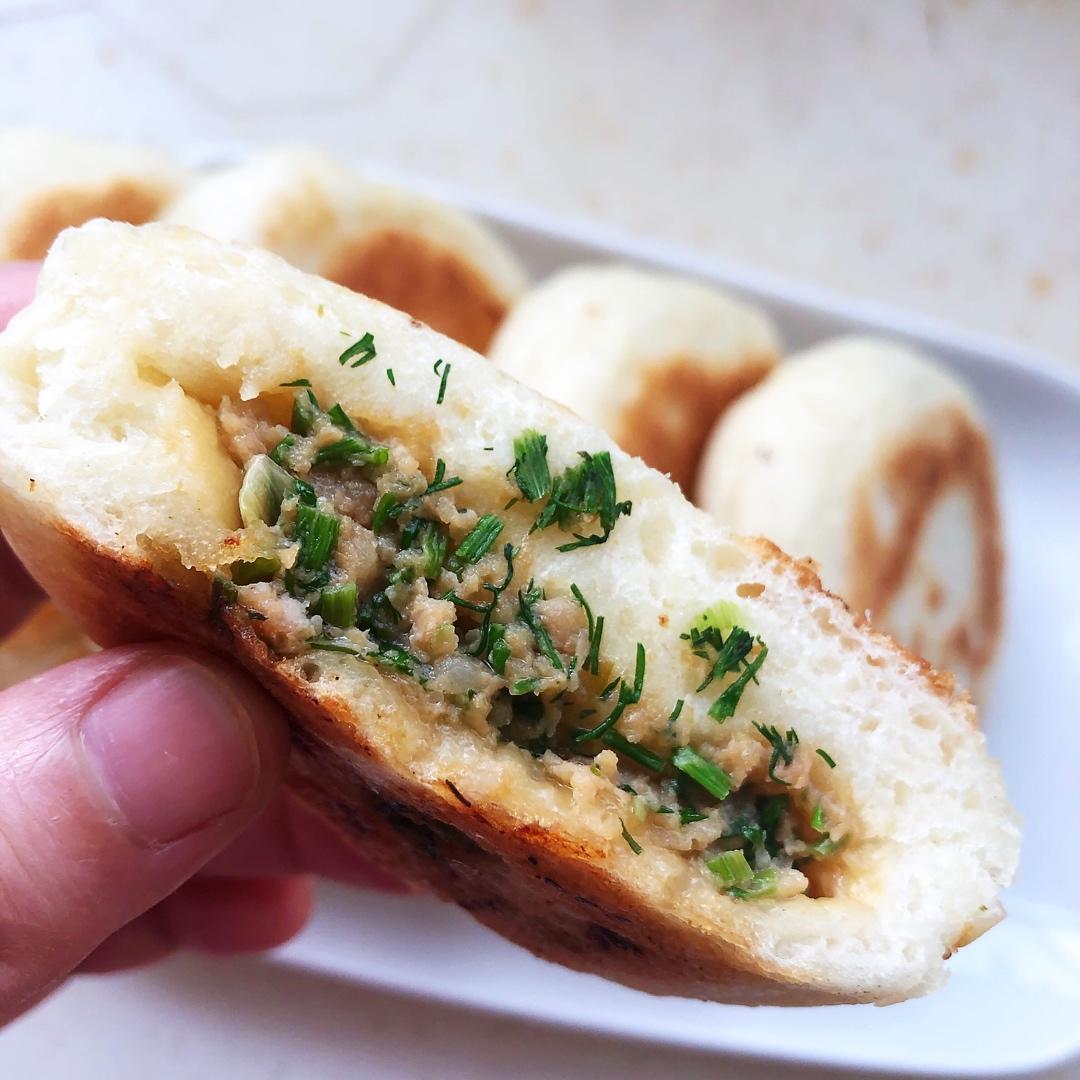 不用去早餐店的发面馅饼